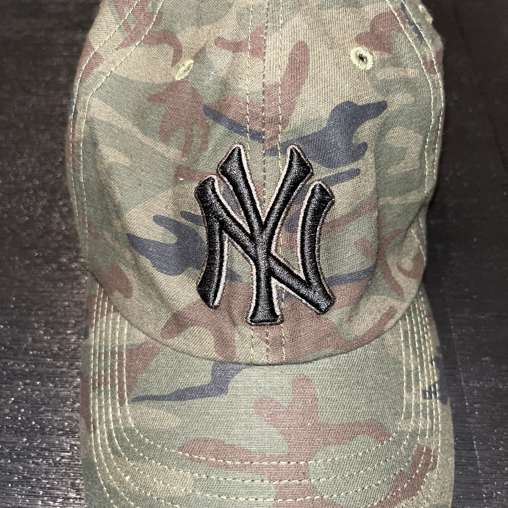 Camouflage Baseball Cap - Black Logo